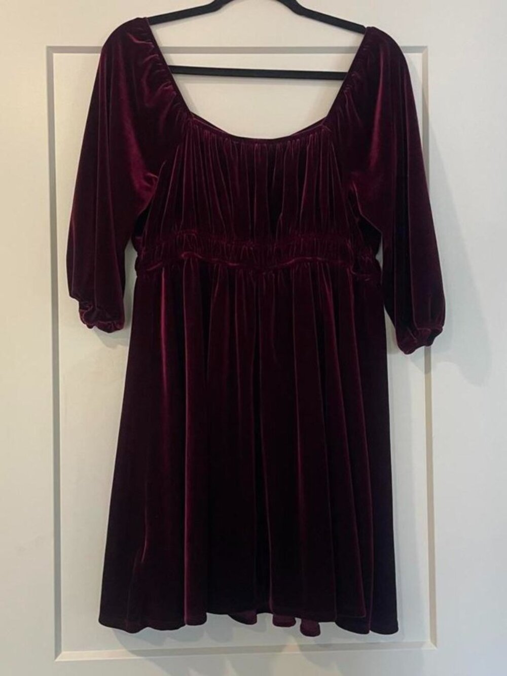 Red Velvet Dress